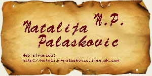 Natalija Palasković vizit kartica
